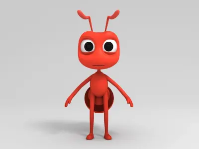 Ant Character 3D model