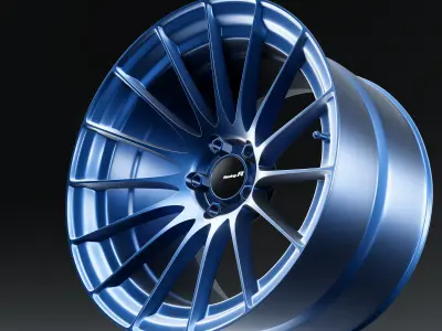 Enkei RS05rr Low-poly 3D model