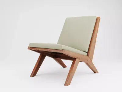 Kepner Lounge Chair 3D model Free 3D model