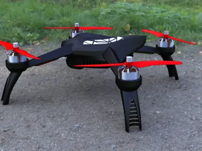 Quadcopter Bugs 5W 3D model