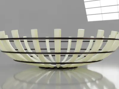 Bowl for Fruits Free 3D print model