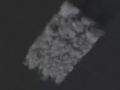 3D Ground Smoke Animation 3D model