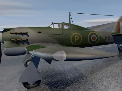 Hawker Tornado Mk-1 3D model