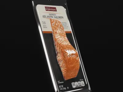 Smoked Salmon 2 3D model