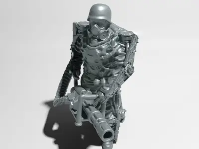 Heavy Soldier in 28 -32 mm scale Free 3D print model