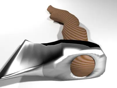 Battle Axe - Malay Kapak Kecil 3D model