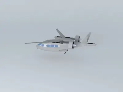 ARGO AIRCRAFTS A 900 Blade going VTOL 3D model
