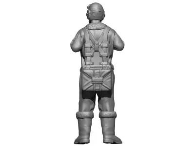 Soviet Pilot 3D print model