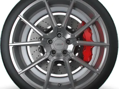 TWS Chrono wheel 3D model