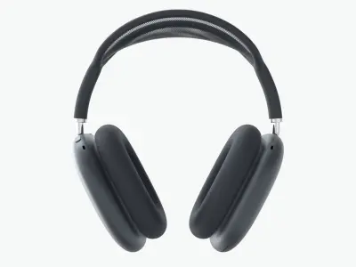 Apple Airpods Max Midnight 3D model
