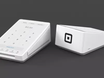 Square Terminal 3D model