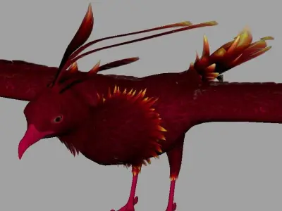 Phoenix 3D model