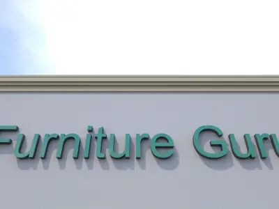 Retail-053 Retail Store 3D model