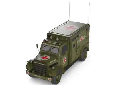 Medical Vehicle 3D model