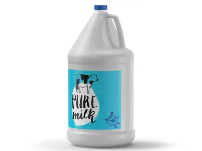 Milk Jug 3D Model purchase