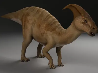 Parasaurolophus - Static  3D model