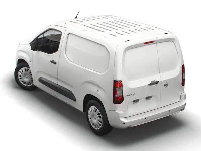 Opel E Combo SWB Limited Edition Van 2022 3D model