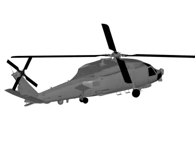 Sikorsky SH-60 Seahawk 3D model