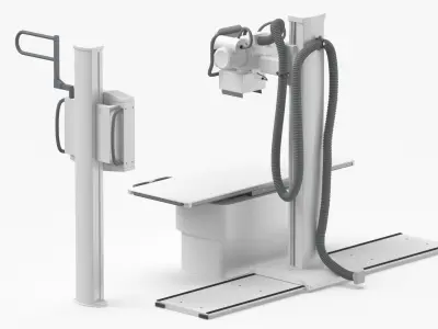 Radiograph Machine 3D model