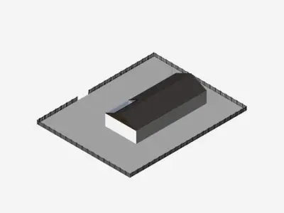 modern house Free 3D model 13