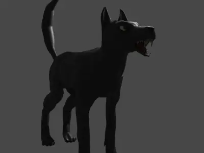 Dog Rig Free 3D model