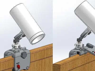 Fishing Rod holder Free 3D model