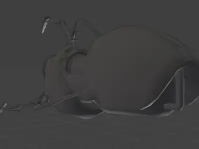 Portal Gun Free low-poly 3D model