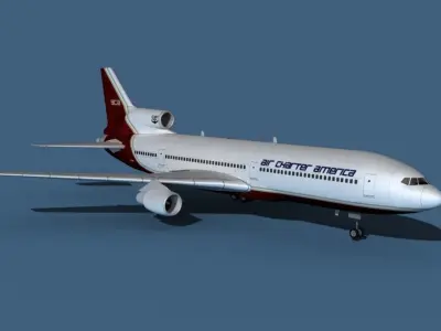 Lockheed L-1011-50 Air Charter America 3D model