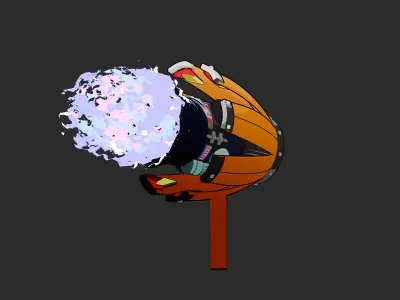 Kirby Jet Hammer 3D model