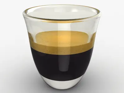 Espresso Shot 3D model