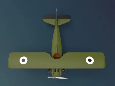 SPAD S XIII 3D model