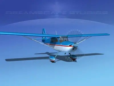 Bellanca Citabria 7KC V08 3D model