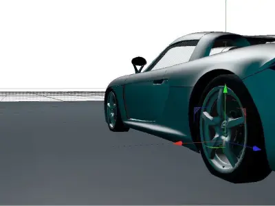 PORCHE Carera GT Free 3D model