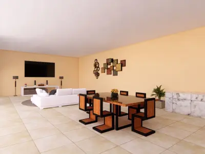 Luxury Private Villa 3D model