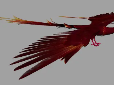 Phoenix 3D model
