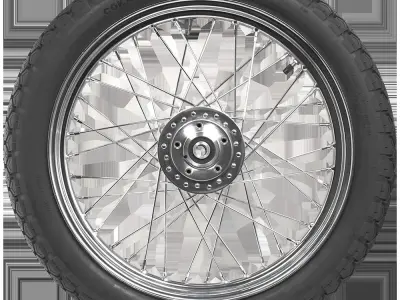 Simplified Bike Free 3D model