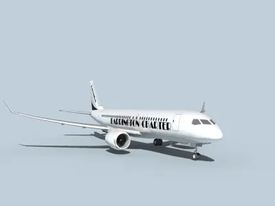 Bombardier CS100 Barrington 3D model