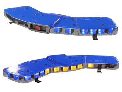 Federal Signal Ultra Victory Low-poly 3D model