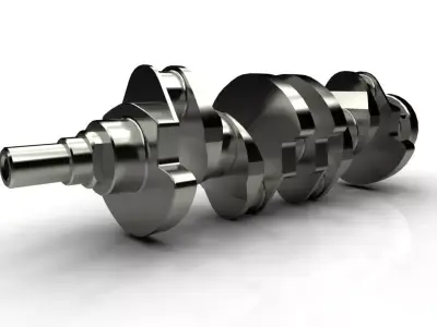 Crank shaft Free 3D model