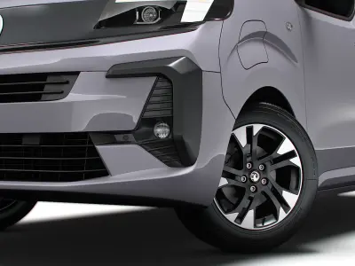 Vauxhall Zafira Life Electric Large 2024 3D model