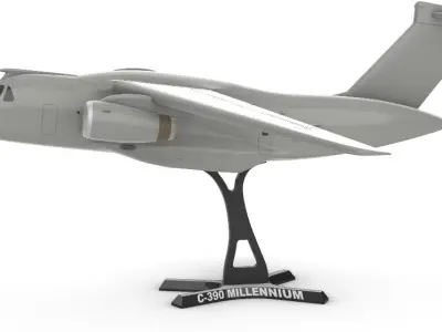 C-390 Millennium 3D print model