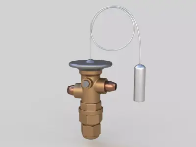 Thermal Expansion Valve 3D model