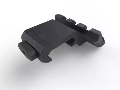 Rail Offset M01 Low-poly 3D model