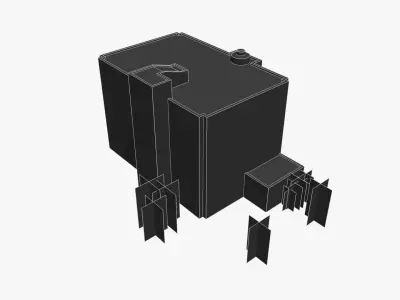 Jade Financial Solutions Low-poly 3D model