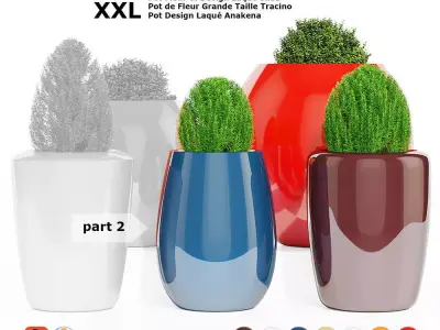 Pot Deco XXL part 2 3D model