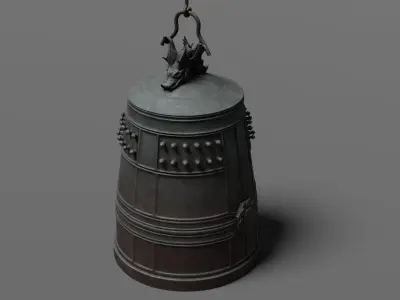 Japanese Bell 3D model