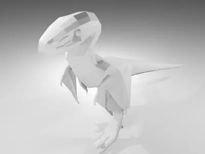 Yi Qi Low-poly 3D model