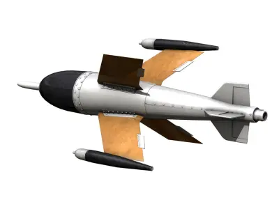 Ruhrstahl Kramer X-4 3D model