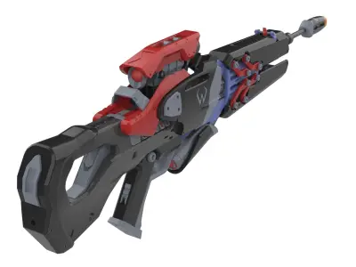 Widowmaker Noire Skin - Overwatch - Commercial - STL 3D print model