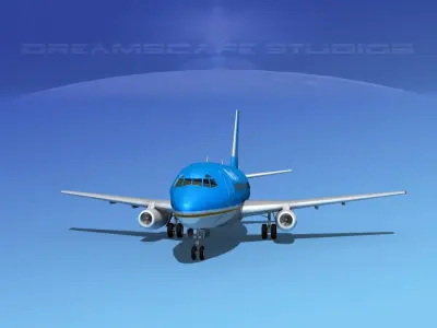 Boeing 737-100 WeinAir 3D model
